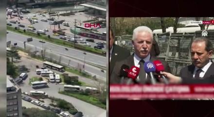 İsrail konsolosluğu &ouml;n&uuml;nde &ccedil;atışma sonrası İstanbul Valisi Davut G&uuml;l ilk a&ccedil;ıklamalarda bulundu