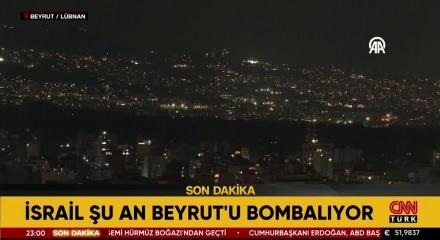 İsrail ordusu, L&uuml;bnan'ın başkenti Beyrut'a hava saldırısı d&uuml;zenledi