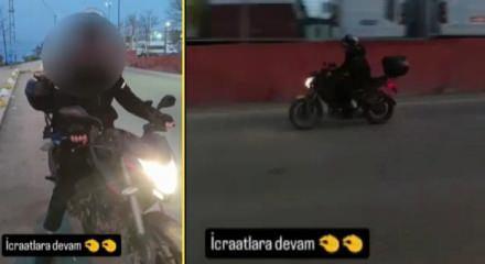 'İstanbul'a geliyorum icraatlara devam' diye video paylaşan motosiklet hırsızı tutuklandı