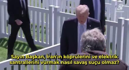Trump skandal s&ouml;zlerle savaş su&ccedil;unu meşrulaştırdı: Onlar insan değil, hayvan