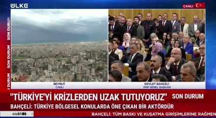 MHP lideri Devlet Bah&ccedil;eli enerjide bağımsızlık "T&uuml;rkiye'nin kızıl elmasıdır" dedi