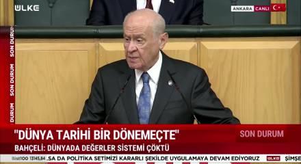 MHP lideri Devlet Bah&ccedil;eli "Trump ve Netenyahu ibretlik bir hata yaptı"dedi
