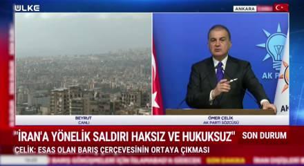 AK Parti S&ouml;zc&uuml;s&uuml; &Ouml;mer &Ccedil;elik barış g&ouml;r&uuml;şmelerine ilişkin değerlendirmelerde bulundu