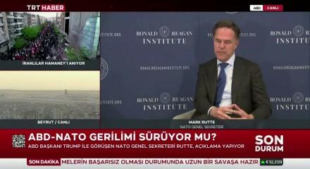 NATO Genel Sekreteri Rutte: Avrupa, ABD'nin değerini bilmedi