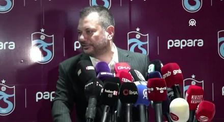 Trabzonspor'a verilen trib&uuml;n cezası Başkanı &ccedil;ılgına d&ouml;nd&uuml;rd&uuml;