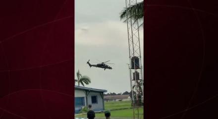 T&uuml;rk savunma sanayisinin gururu ATAK  helikopteri Nijerya semalarında g&ouml;r&uuml;nt&uuml;lendi