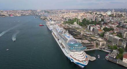 T&uuml;rkiye'ye kruvaziyer yolcu sayısı 16 yılın zirvesinde