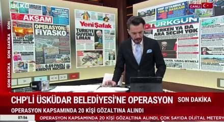 &Uuml;sk&uuml;dar Belediyesi'ne operasyon!