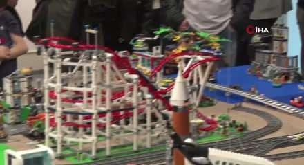 12 yaşındaki Batu&rsquo;nun lego şehri m&uuml;zede sergileniyor
