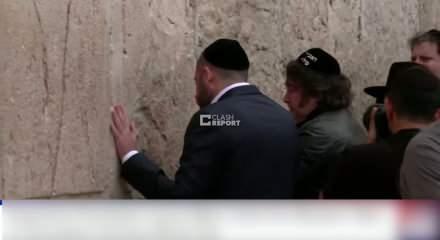 Milei Ağlama Duvarı'nda duygusal anlar yaşadı! "Devlet vizyonum Yahudi mirasına dayanır"