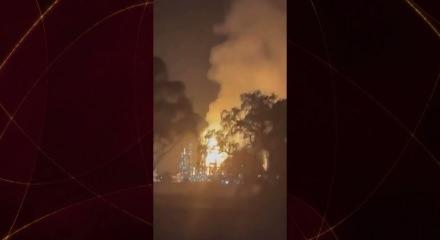 Avustralya'da petrol rafinerisinde yangın