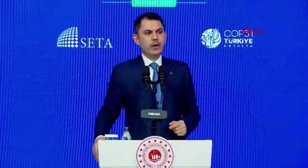 Bakan Kurum: COP31'de en &ccedil;ok su ve gıdaya dikkat &ccedil;ekeceğiz