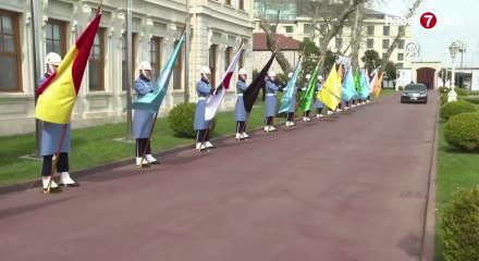 Cumhurbaşkanı Erdoğan, Kuzey Makedonya Cumhurbaşkanı Gordana Siljanovska-Davkova ile g&ouml;r&uuml;şt&uuml;