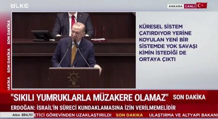 Cumhurbaşkanı Erdoğan Zalime zalim katile katil diyeceğiz" dedi