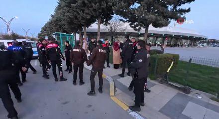 Evlenmek i&ccedil;in Aksaray&rsquo;a geldi, vazge&ccedil;ip d&ouml;nmek isteyince ortalık karıştı