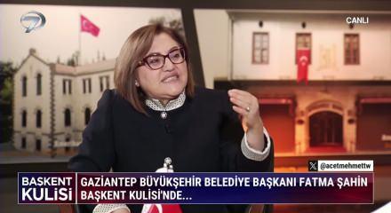 Gaziantep B&uuml;y&uuml;kşehir Belediye Başkanı Fatma Şahin Su sorunu hakkında konuştu