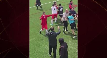 Gaziantep ekibi Diyarbakır&rsquo;ı 5-2 mağlup etti, karşılaşma sonrası saha karıştı