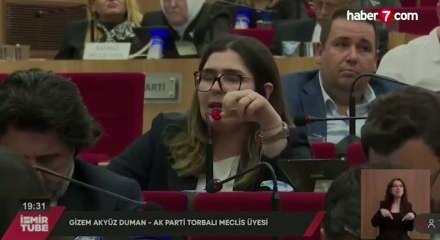 İzmir B&uuml;y&uuml;kşehir Belediye Meclisi'nde gerginlik! AK Parti Duman'dan sert tepki