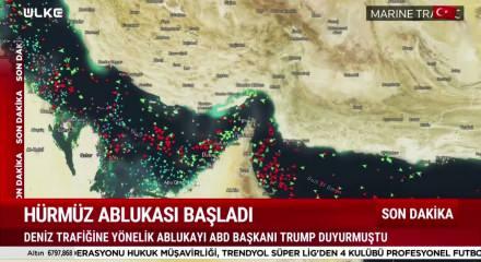 H&uuml;rm&uuml;z Boğazı'nda ABD ablukası başladı