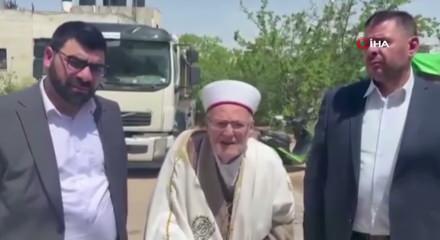 İmam hatip Şeyh İkrime'nin cuma namazı i&ccedil;in Mescidi Aksa'ya girmesi engellendi