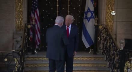 İsrail&rsquo;de se&ccedil;imler yaklaşırken Trump'tan Netanyahu'ya destek