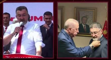 Kadir Kumbul AK Parti&rsquo;ye ge&ccedil;ti: Rozetini Erdoğan taktı