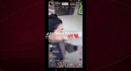 Yine Tiktok yine rezillik! Canlı yayında birini bı&ccedil;akladı, tehditlerine devam etti