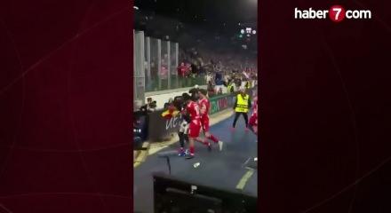 Konferans Ligi'nde b&uuml;y&uuml;k skandal! Ma&ccedil;ın ardından ortalık savaş alanına d&ouml;nd&uuml;