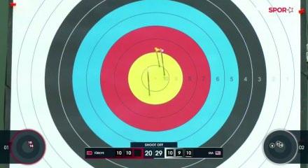 Milli ok&ccedil;umuz Mete Gazoz yine k&uuml;rs&uuml;de! D&uuml;nya Kupası'nın 1.ayağıda Bronz madalya kazandı