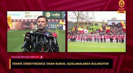 Okan Buruk: Osimhen'in durumuna bug&uuml;n ve yarın bakacağız