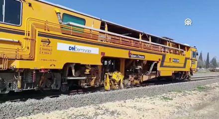  Suriye sınırındaki 350 kilometrelik hat tren trafiğine a&ccedil;ıldı