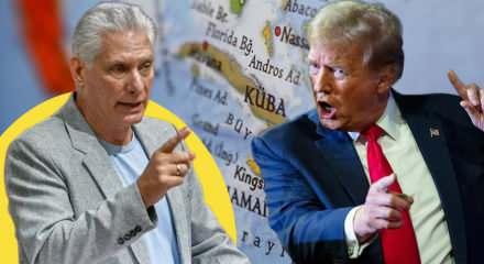 Trump '70 yıl sonra K&uuml;ba'da şafak doğacak demişti! Devlet Başkanı Diaz'dan jet savaş resti