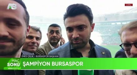 T&uuml;rk futbolunun efsane takımı Bursaspor şampiyon olarak 1. Lig'e &ccedil;ıktı