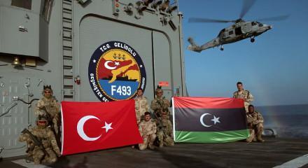 Akdeniz i&ccedil;in muhteşem mesaj! T&uuml;rk komandoları Libya'da!