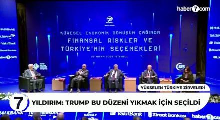Abdurrahman Yıldırım: Trump bu d&uuml;zeni yıkmak i&ccedil;in se&ccedil;ildi
