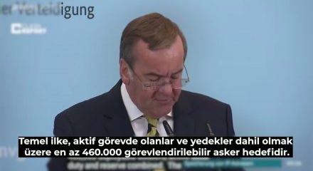  Almanya Avrupa'nın en g&uuml;&ccedil;l&uuml; ordusu olmak istiyor! Savunma Bakanı &ccedil;arpıcı vizyonu a&ccedil;ıkladı