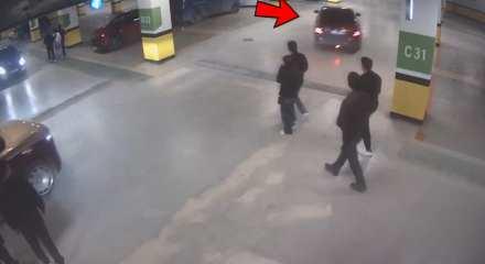 AVM otoparkında drift attılar, 700 bin lira ceza yediler!