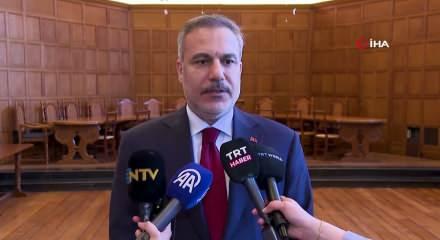 Bakan Fidan'dan İngiltere&rsquo;de kritik mesajlar: Von der Leyen'in a&ccedil;ıklamaları talihsizdi