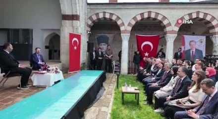 Bakan G&uuml;rlek Edirne&rsquo;de gen&ccedil;lerle buluştu: Adaleti hızlandırmak en b&uuml;y&uuml;k hedefimiz