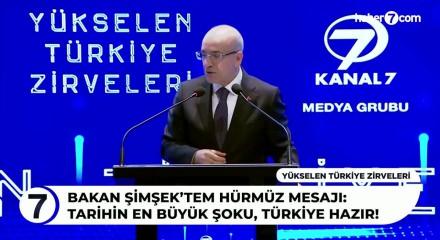 Bakan Şimşek'ten dikkat &ccedil;eken H&uuml;rm&uuml;z mesajı: Tarihin en b&uuml;y&uuml;k şoku, T&uuml;rkiye hazır!