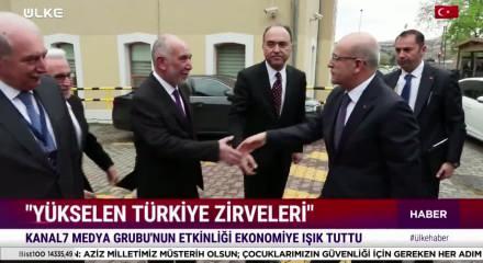 Bakan Şimşek'ten Kanal 7 Medya Grubu 'Y&uuml;kselen T&uuml;rkiye Zirveleri'nde &ouml;nemli a&ccedil;ıklamalar