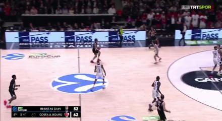 Beşiktaş GAİN finalin ilk ma&ccedil;ında mağlup oldu