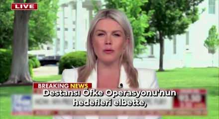 Beyaz Saray S&ouml;zc&uuml;s&uuml; Leavitt: Trump, Pentagon'a, &ouml;l&uuml;mc&uuml;l bir saldırı d&uuml;zenlemek i&ccedil;in yetki verdi