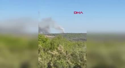 Beykoz&rsquo;da orman yangını: Havadan ve karadan m&uuml;dahale s&uuml;r&uuml;yor