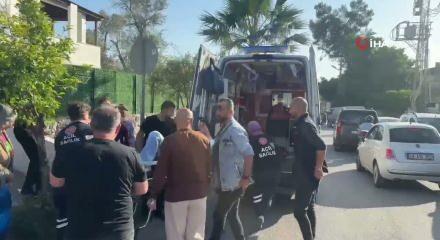 Bodrum&rsquo;da bı&ccedil;aklı saldırı: Kadın yaralandı