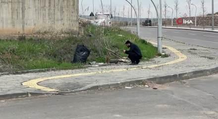 &Ccedil;&ouml;pe atılan havan mermisi paniğe neden oldu