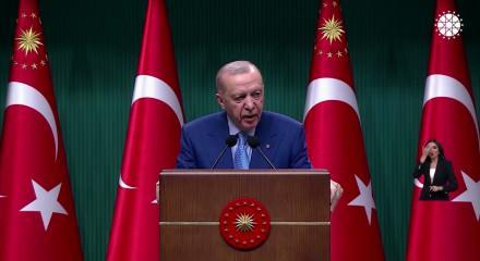 Cumhurbaşkanı Erdoğan: Millet olarak, hepimiz, ailelerimizin h&uuml;zn&uuml;n&uuml; samimiyetle paylaşıyoruz