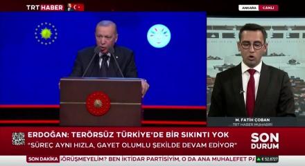 Cumhurbaşkanı Erdoğan'dan ter&ouml;rs&uuml;z T&uuml;rkiye a&ccedil;ıklaması