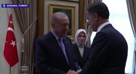 Cumhurbaşkanı Recep Tayyip Erdoğan, NATO Genel Sekreteri ile bir araya geldi