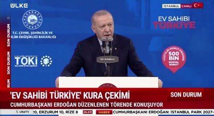 Erdoğan'dan &ouml;nemli a&ccedil;ıklamalar: İstanbul'da 100 bin sosyal konutun hak sahipleri belli oluyor!